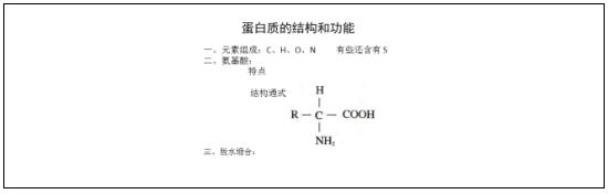 《蛋白质的结构和功能》说课稿